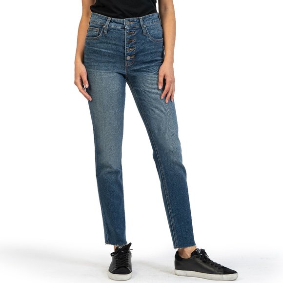 Kut from Kloth High Rise Rachael Mom Jean - Picture 1 of 2